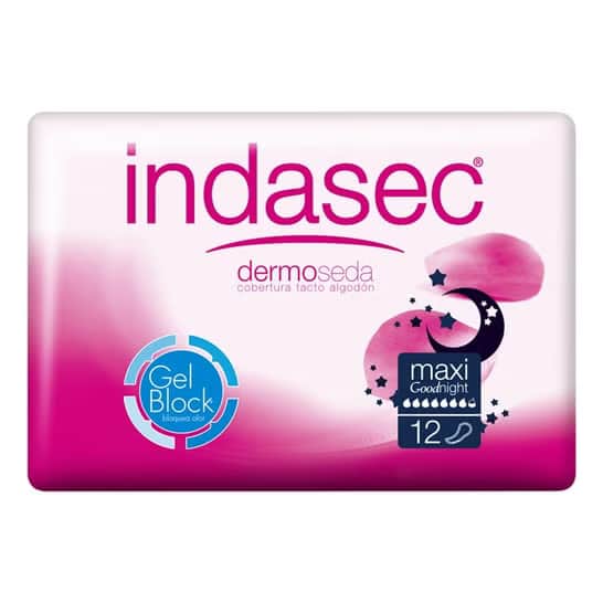 Indasec® Maxi Good Night 12uds