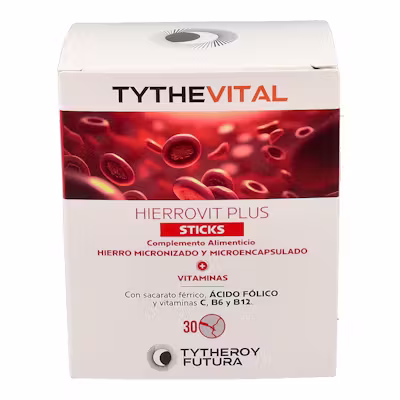 Tythevital Hierrovit Plus - Hierro y vitaminas