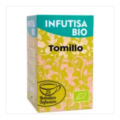 Infutisa Tomillo 25 Bolsitas Bio - Salud Respiratoria