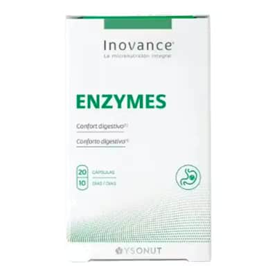 Inovance Enzymes 20 Caps - Enzimas Digestivas