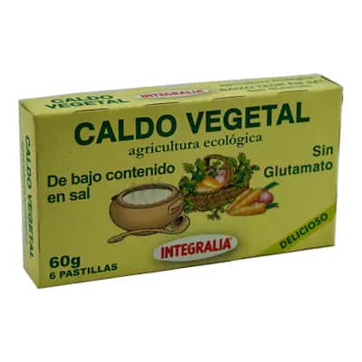 Integralia Caldo Vegetal Ecológico - Bajo Sodio