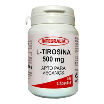 Integralia L-Tirosina 50 Caps - Concentración Mental