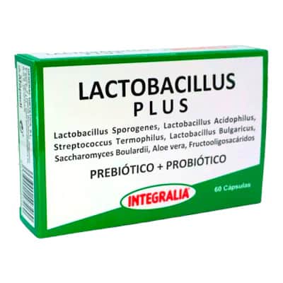 Integralia Lactobacillus Plus 60 Caps - Flora Intestinal