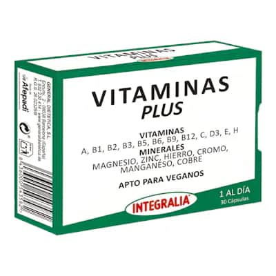 Integralia Vitaminas Plus 30 Caps - Multivitamínico