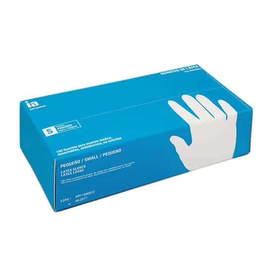 Interapothek Guantes de Látex con Polvo Talla S 100uds
