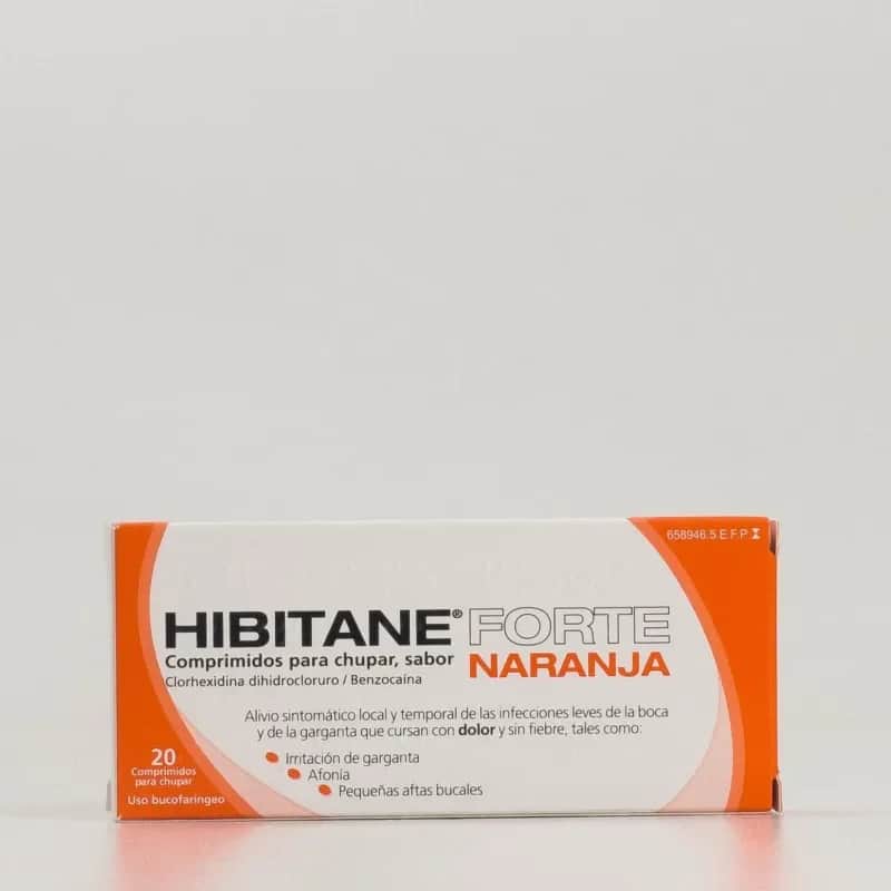 Hibitane Forte Naranja 20 | Garganta