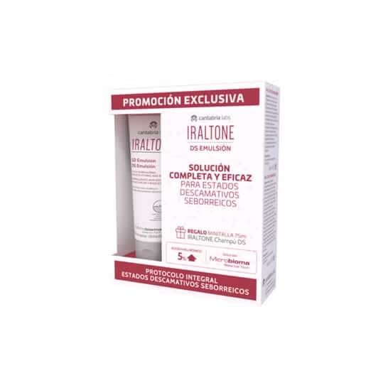 Iraltone Pack Ds Emulsión 30ml + Champú 75ml