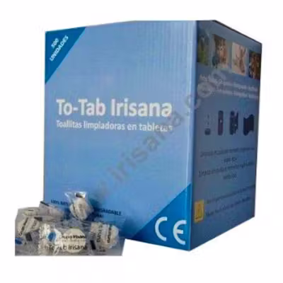 Irisana To-Tab | Toallitas Limpiadoras 500 ud