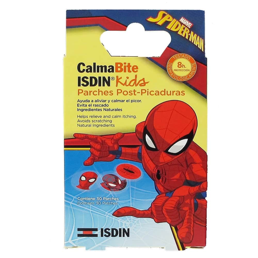 ISDIN® CalmaBite Spiderman parches post-picadura 30 parches