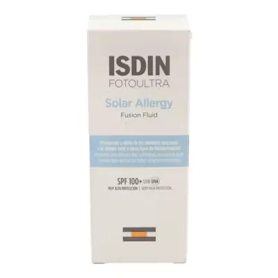 Fotoultra Isdin Solar 100 Allergy - Para Pieles Sensibles