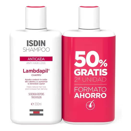 Isdin Lambdapil Anticaída Champú 2x400ml