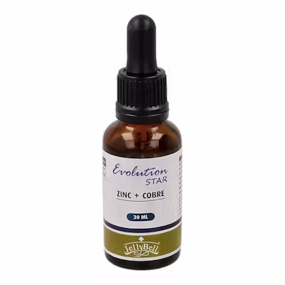 Jellybell Zinc + Cobre Gotas - Inmunidad y Piel