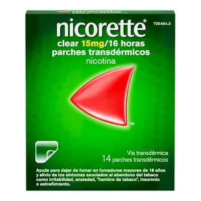 Nicorette Clear 15 mg - Dejar fumar
