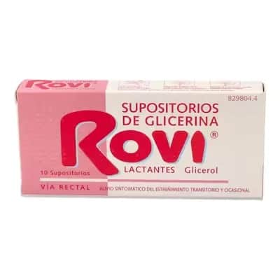 Supositorios Rovi Lact - Laxante para Bebés
