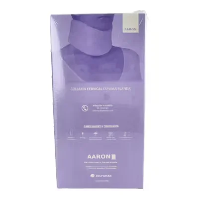 Collarín Cervical Aaron 42cm - Espuma Blanda
