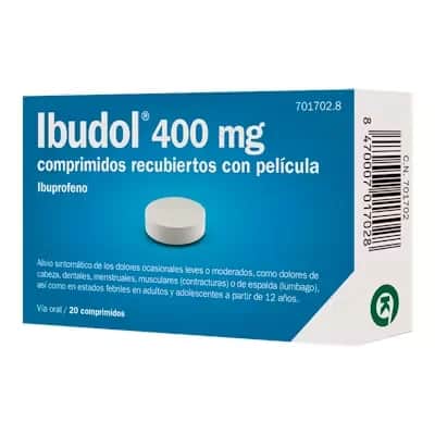 Ibudol 400 Mg 20 Comprimidos | Alivio Dolor