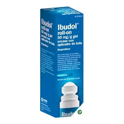 Ibudol Roll-On 50 mg/g - Dolor Inflamación
