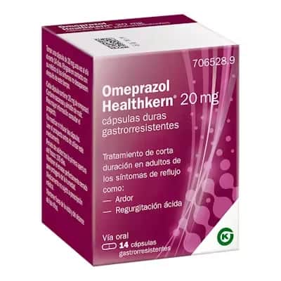 Omeprazol Healthkern 20mg - Antiácido Reflujo