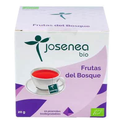 Josenea Té Rojo Frutas Bosque 10 Pirámides | Antioxidante