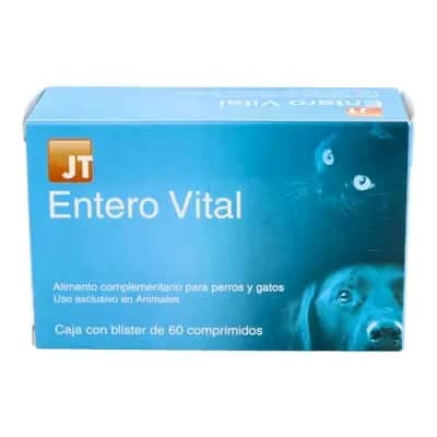 Jt Enterovital 60 Comp Vet - Probióticos Mascotas