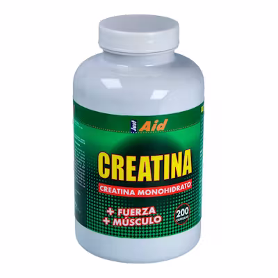Just Aid Creatina 200 Caps - Rendimiento Muscular