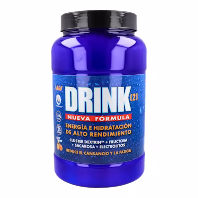 Drink Aid 2 Naranja Just Aid - Bebida Deportiva Energética