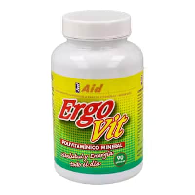 Just Aid Ergovit 90 Caps - Multivitamínico Deportivo