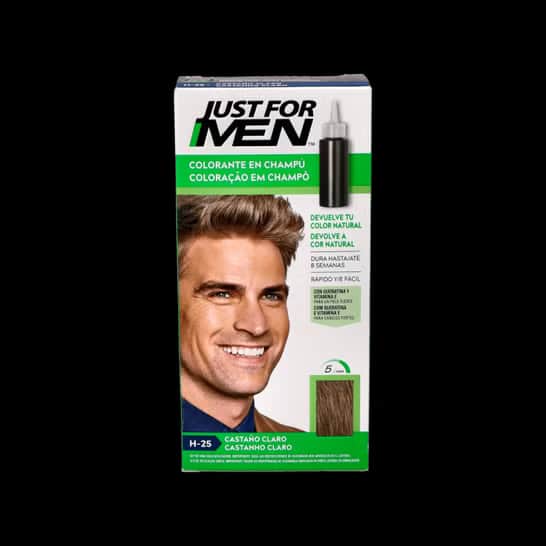 Just For Men champú colorante castaño claro 30ml