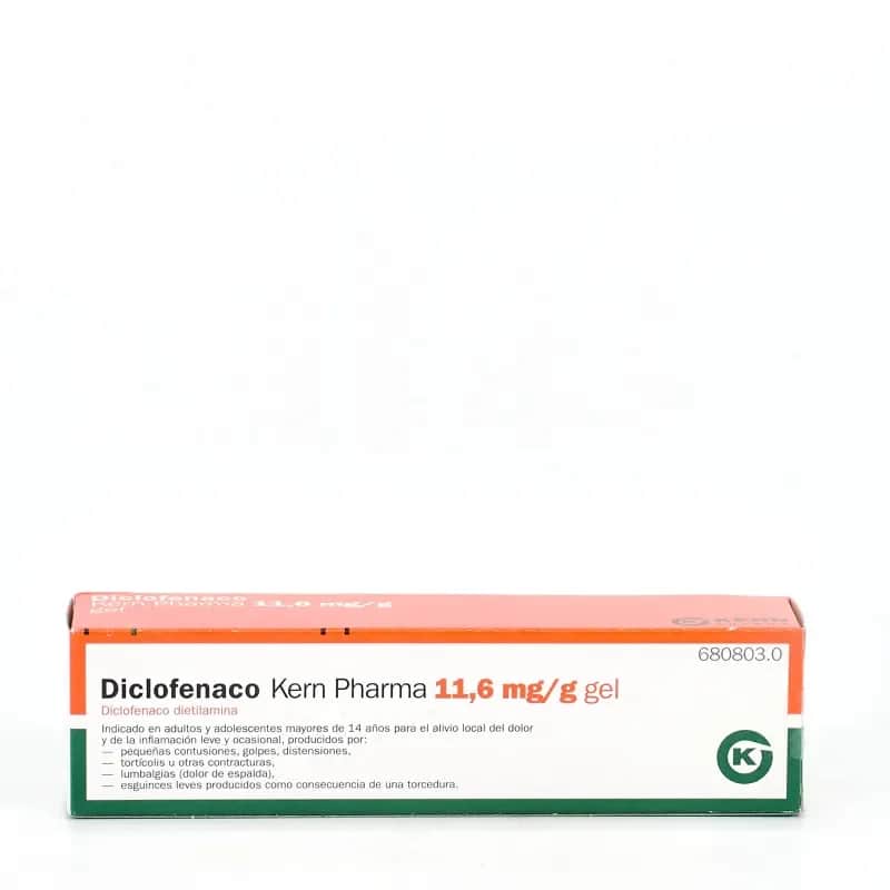 Diclofenaco Kern Pharma Gel - Antiinflamatorio Local