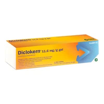 Diclokern 11.6 mg - Gel Antiinflamatorio Local