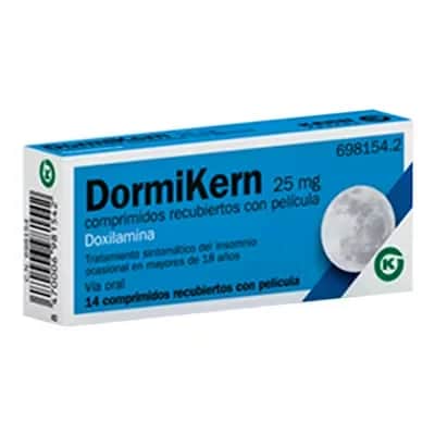 Dormikern 25mg | Insomnio ocasional