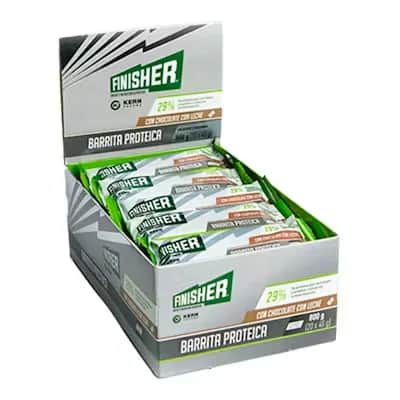Finisher Barritas Proteicas Chocolate Leche 20ud