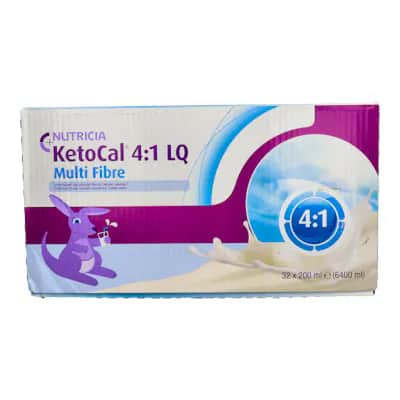 Ketocal 4.1 M.Fibra Liq. Neutro 32X200 Ml.