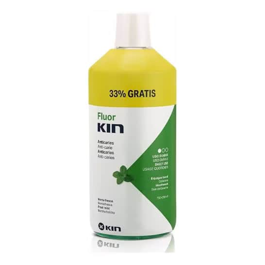 Kin Fluor enjuague bucal diario 750ml+250ml