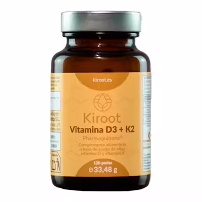 Kiroot Vitamina D3+K2 | Huesos y Corazón