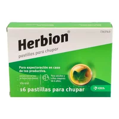 Herbion Pastillas - Tos productiva expectorante
