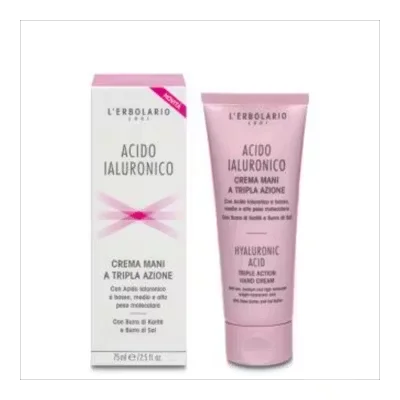 L'Erbolario Crema Manos Ácido Hialurónico 75ml