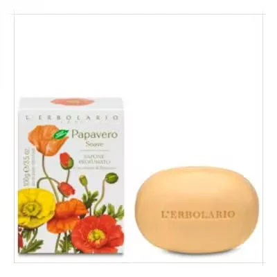 Jabón Pastilla L'Erbolario Amapola Dulce 100g