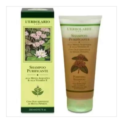 L'Erbolario Champú Menta - Cabello Graso