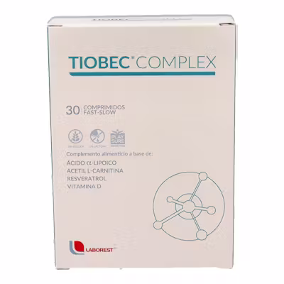 Tiobec Complex 30 Comp - Energía y defensas