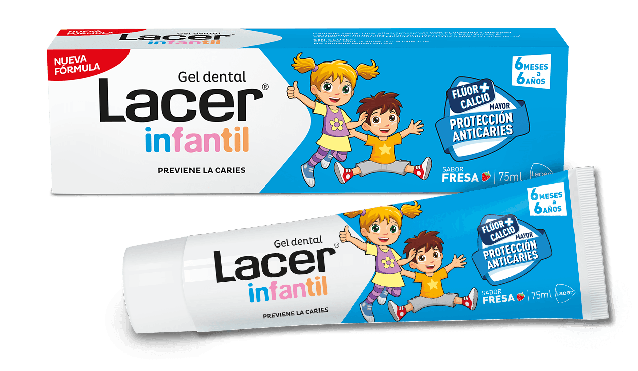 LACER Infantil Gel Dental Sabor Fresa 75ml