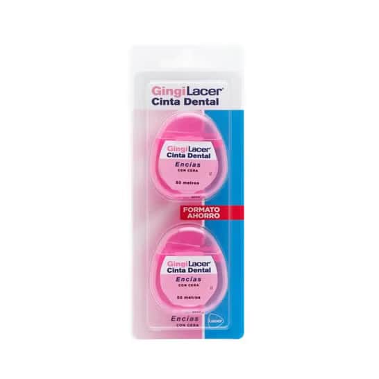 Lacer GingiLacer Cinta Dental Encías con Cera 2x50m