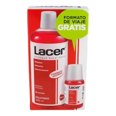 Kit Lacer Colutorio 1000+100ml - Enjuague Bucal