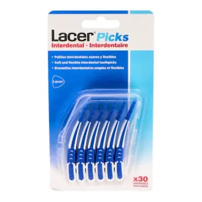 Lacer Picks Interd 30u - Higiene Interdental