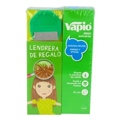 Vapio Aerosol + Lendrera - Tratamiento Piojos