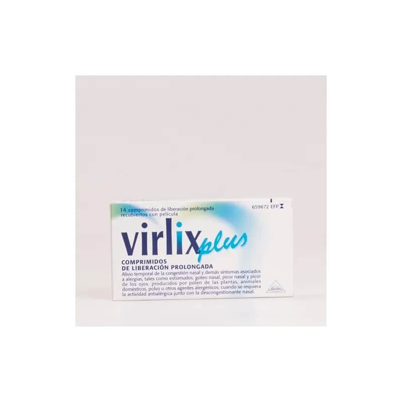 Virlix Plus 14 Comp - Alergia Nasal