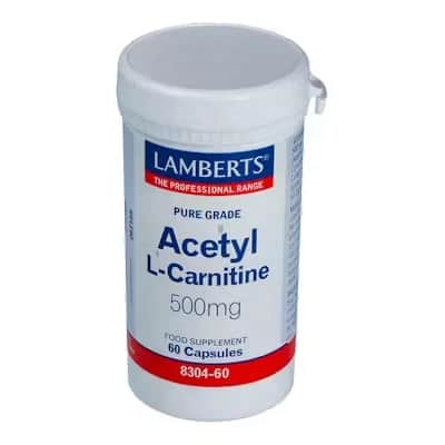 L-Acetil Carnitina 500mg - Energía y Metabolismo