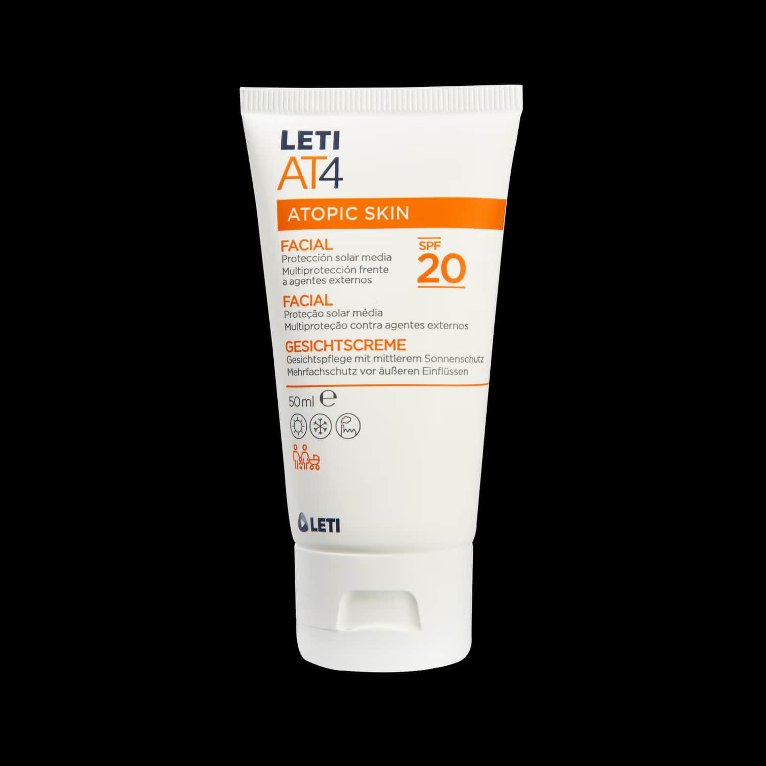 LetiAT4 Crema Facial SPF20 50ml