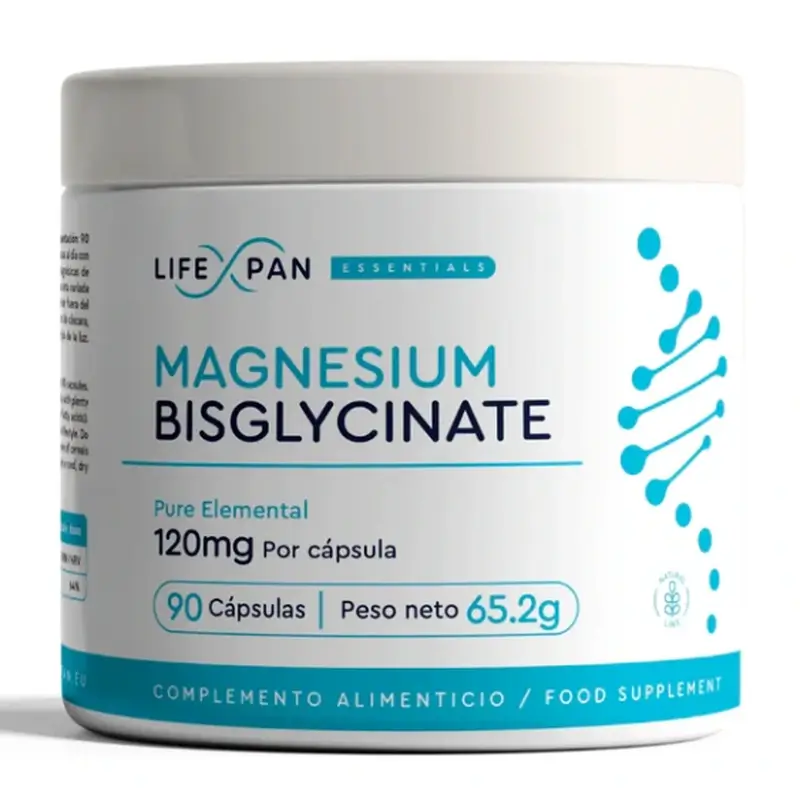 Lifexpan Magnesium Bisglycinate , 90 cápsulas