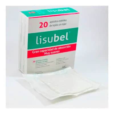 Lisubel Apósito Estéril 10x10cm - 20 Unidades